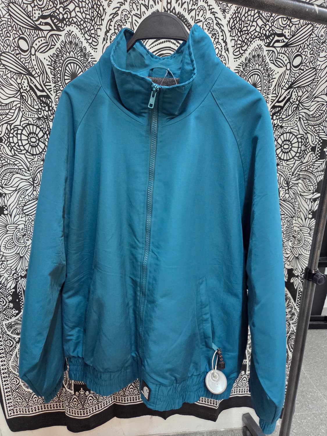 CARHARTT 칼하트 청록 하이넥 블루종자켓💯 상품이미지5