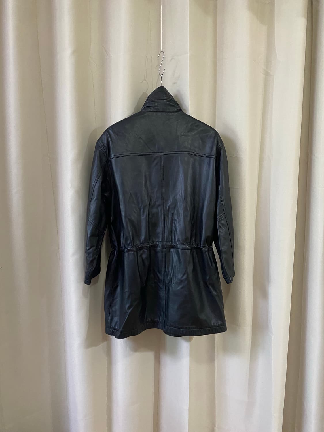 vtg leather parka 상품이미지2