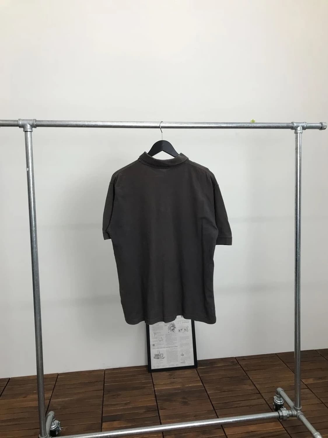 Nike Swoosh Polo Shirt Charcoa 상품이미지2