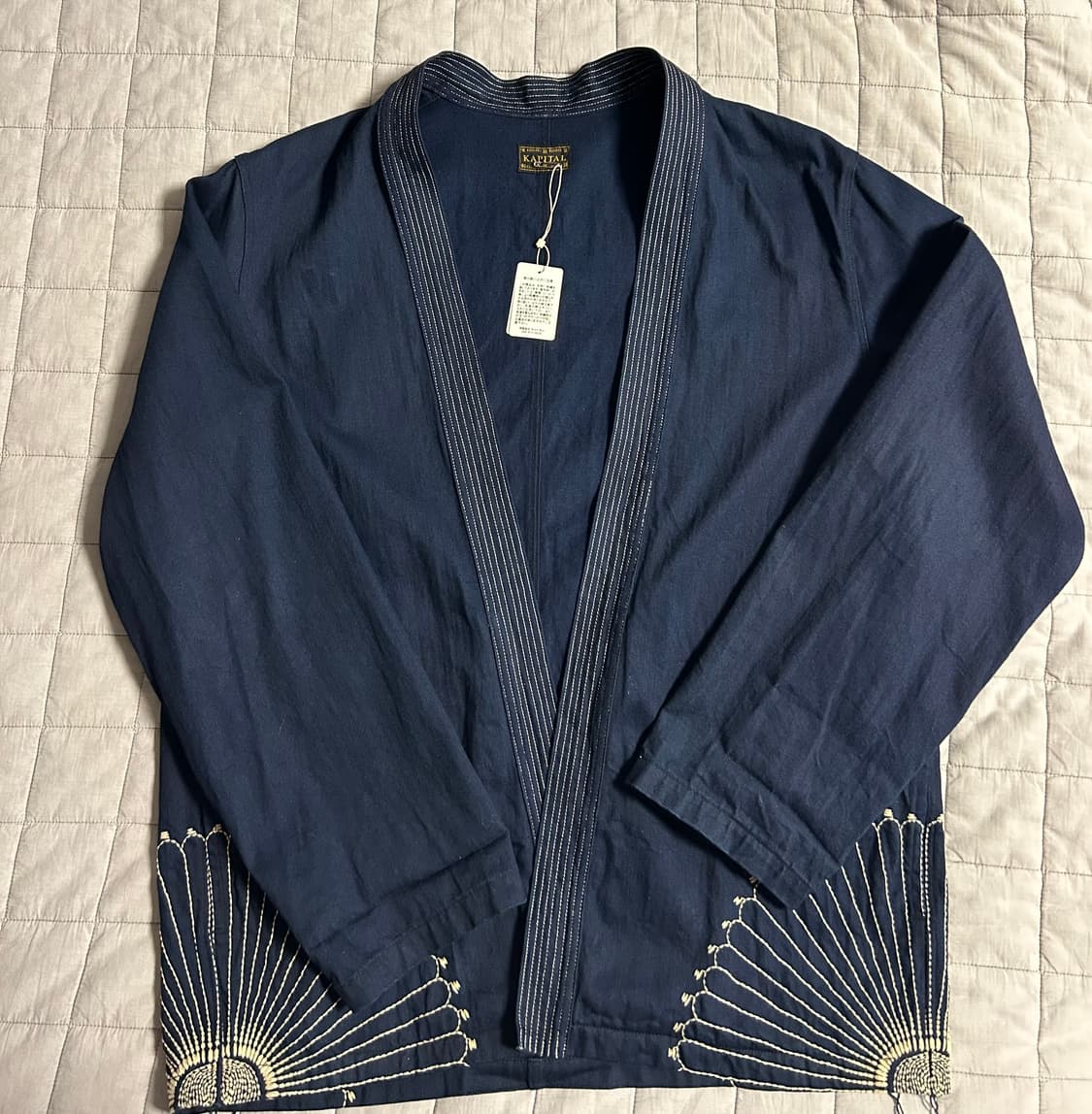 캐피탈 8온즈 IDG x IDG 데님 카카시 셔츠 후로시키 사이즈4 상품이미지2