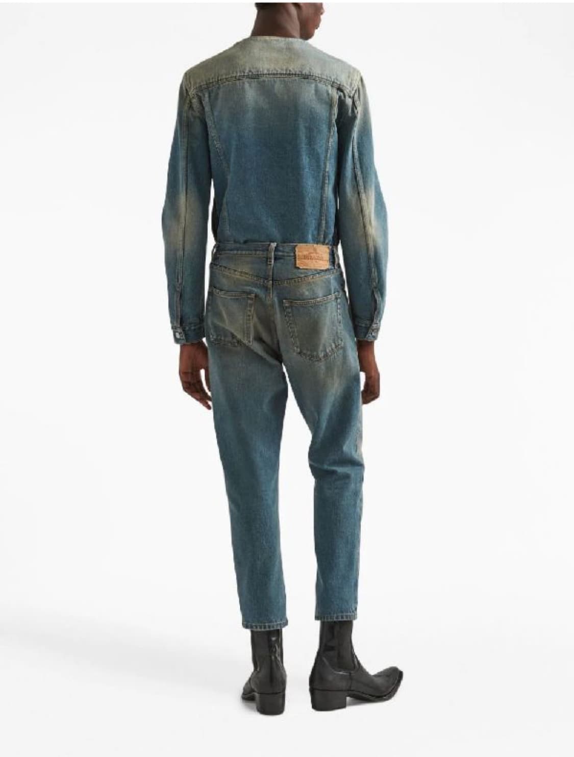 프라다 삼각로고 유즈드 데님팬츠 상품이미지3