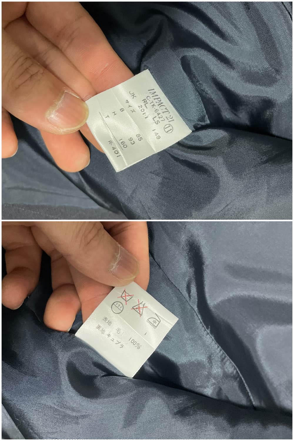 랄프 로렌 네이비 테일러드 블레이저 J02714 상품이미지10