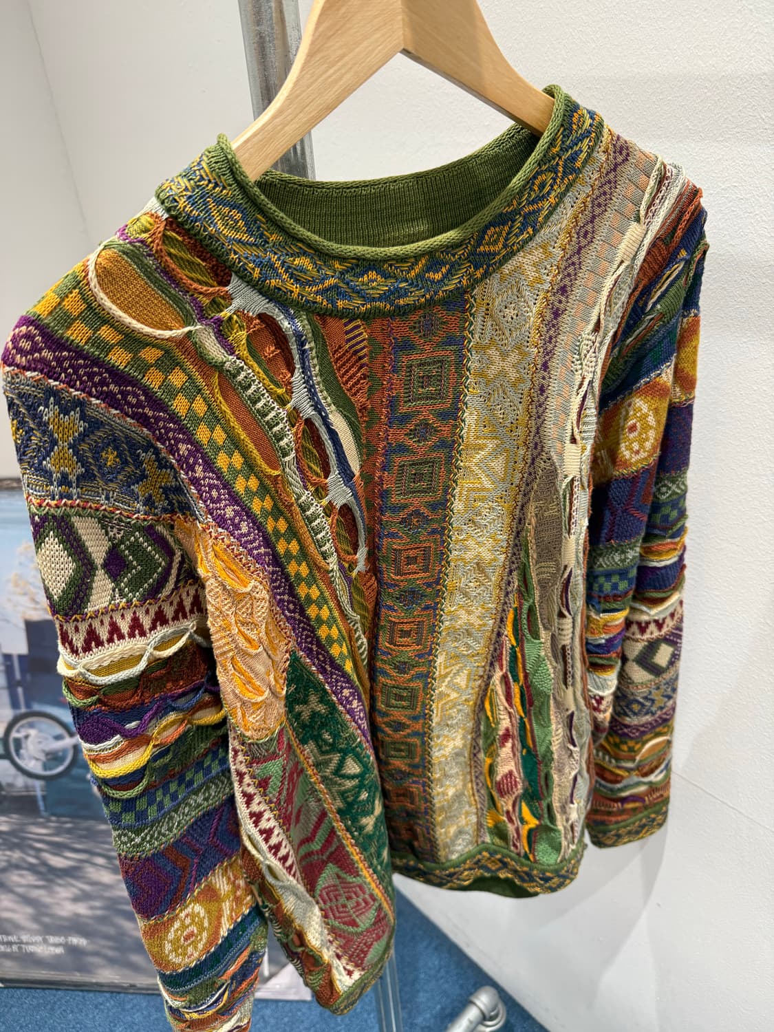 쿠지 케이블 니트 상품이미지2