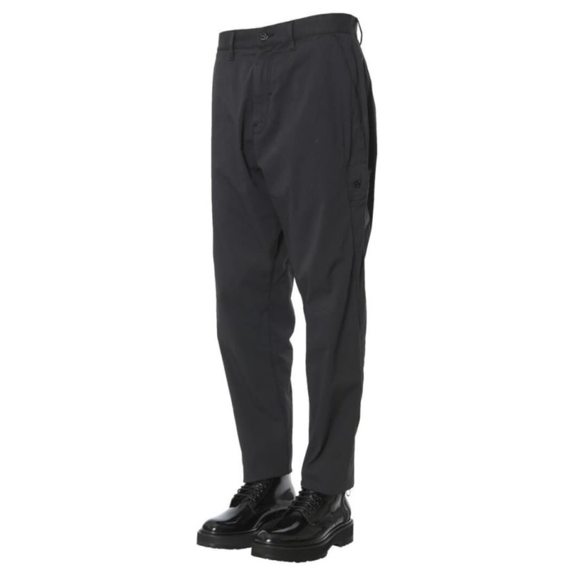 [44] 스톤아일랜드 쉐도우프로젝트 와펜 팬츠 블랙 상품이미지1