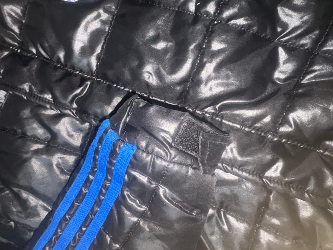 아디다스 블록 유광 패딩 상품이미지4