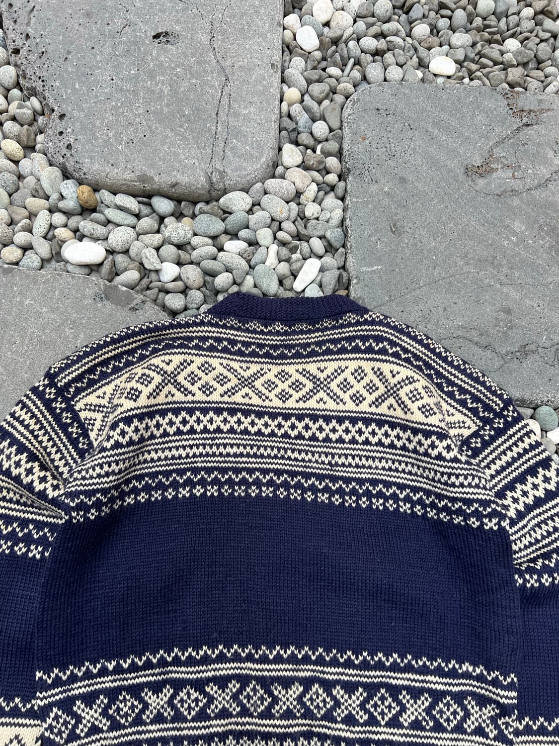 OLD VINTAGE NORDIC HAND KNIT 노르딕니트가디건 상품이미지8