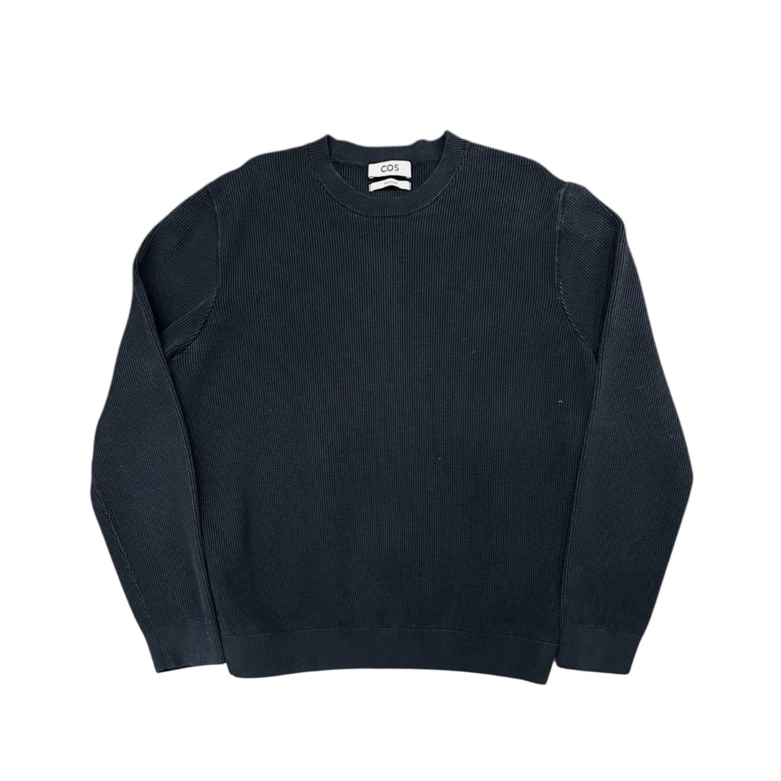 COS 와플 니트 블랙 상품이미지1