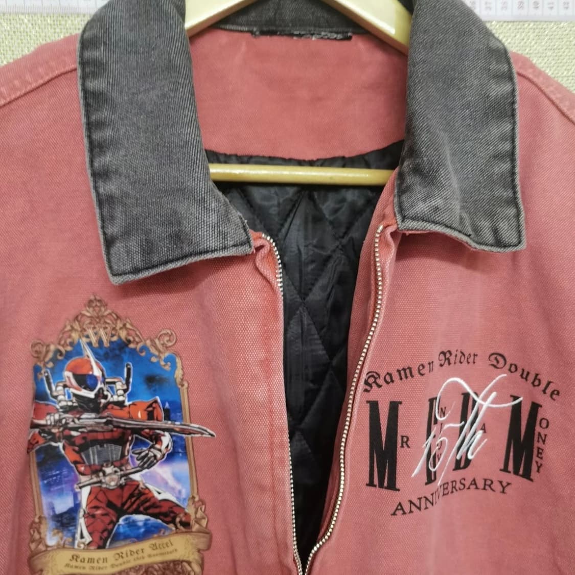 Vintage 가면라이더 15주년 기념 한정 워크 자켓 상품이미지3