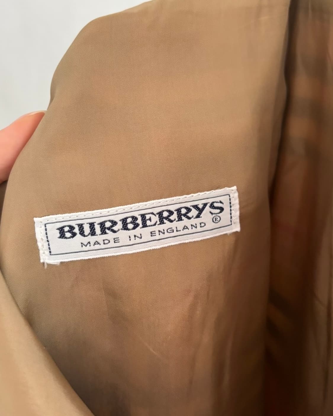 Burberry 버버리 베이지 노바체크 울 미디 스커트 상품이미지4