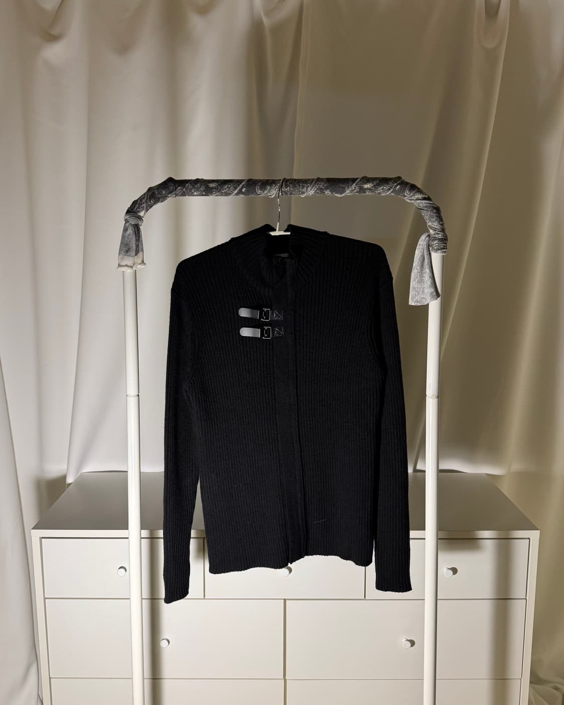 two buckle knit zip up 상품이미지1