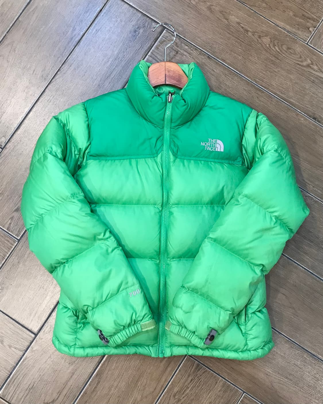 노스페이스 700 눕시 그린 패딩 (80) 상품이미지3