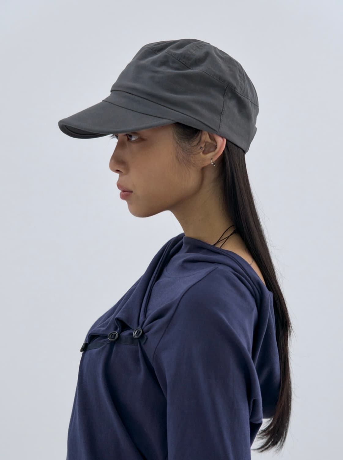 웰빙 익스프레스 cotton combat cap charcoal 상품이미지1