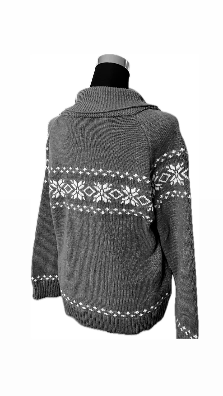 빈티지 니트집업 자켓 상품이미지2