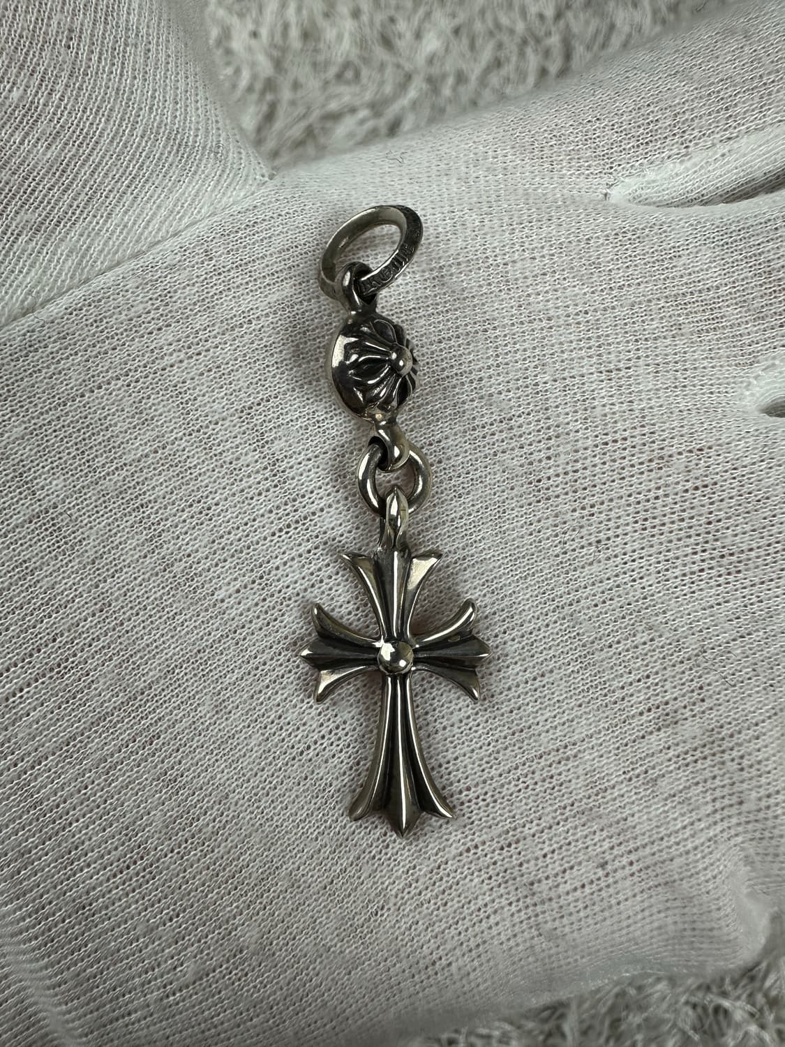 [OS] 정품 크롬하츠 원 볼 타이니 크로스 참 상품이미지4