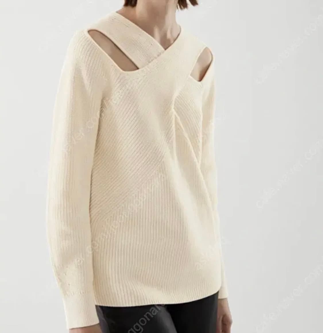 Cos 드레이프 꼬임 니트 m 상품이미지1