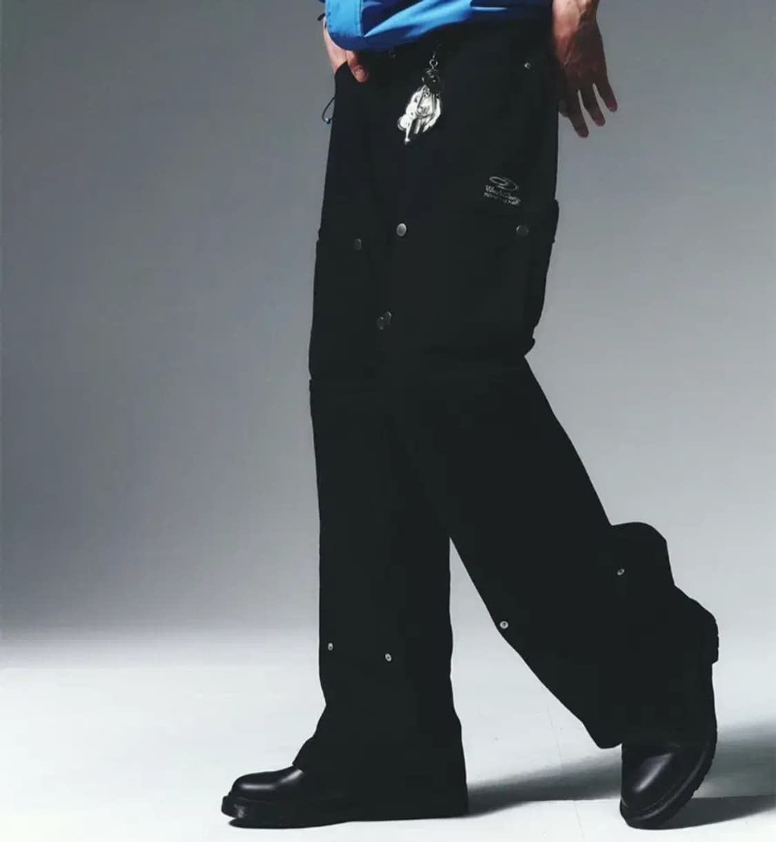 트래블 카펜터 데님 팬츠 블랙(S/M)새상품(남.여공용) 상품이미지3