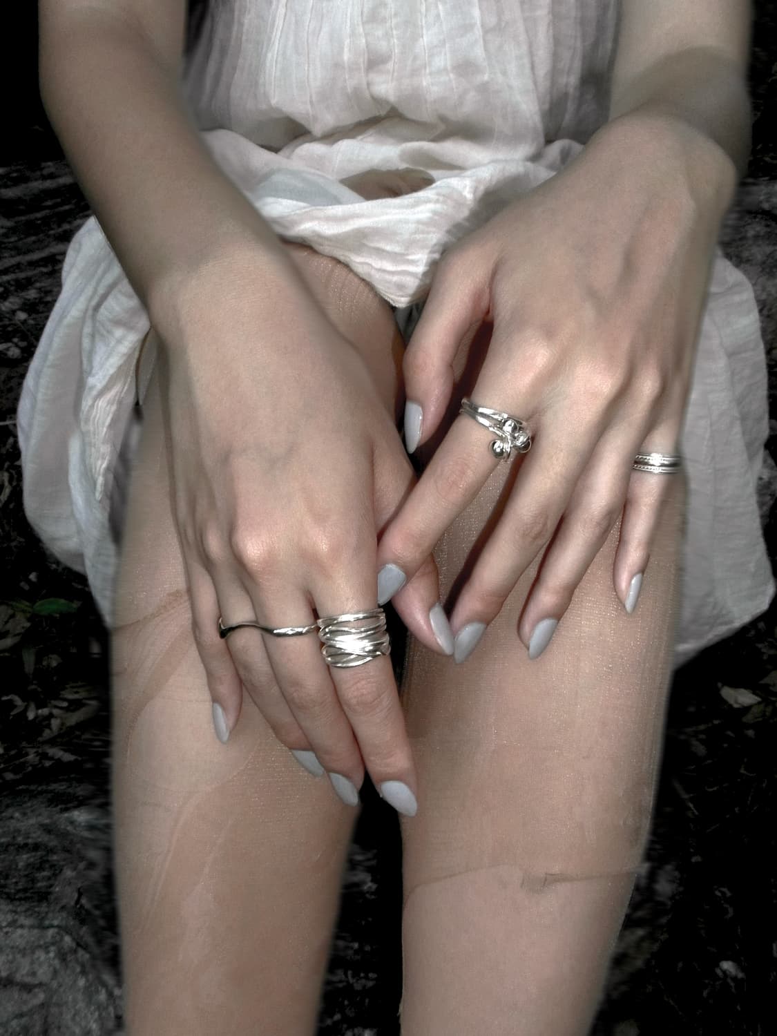 Sand wave ring _silver 925 상품이미지3