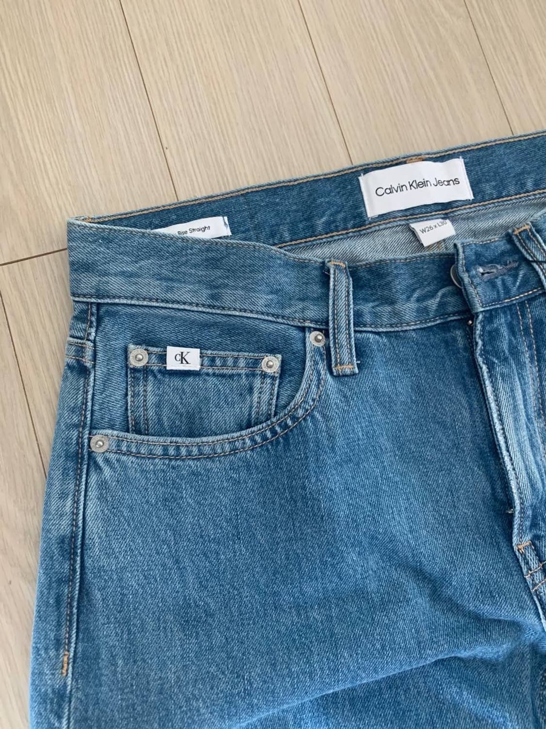 Calvin Klein 캘빈클라인 W26 L30 청바지 (새상품) 상품이미지2