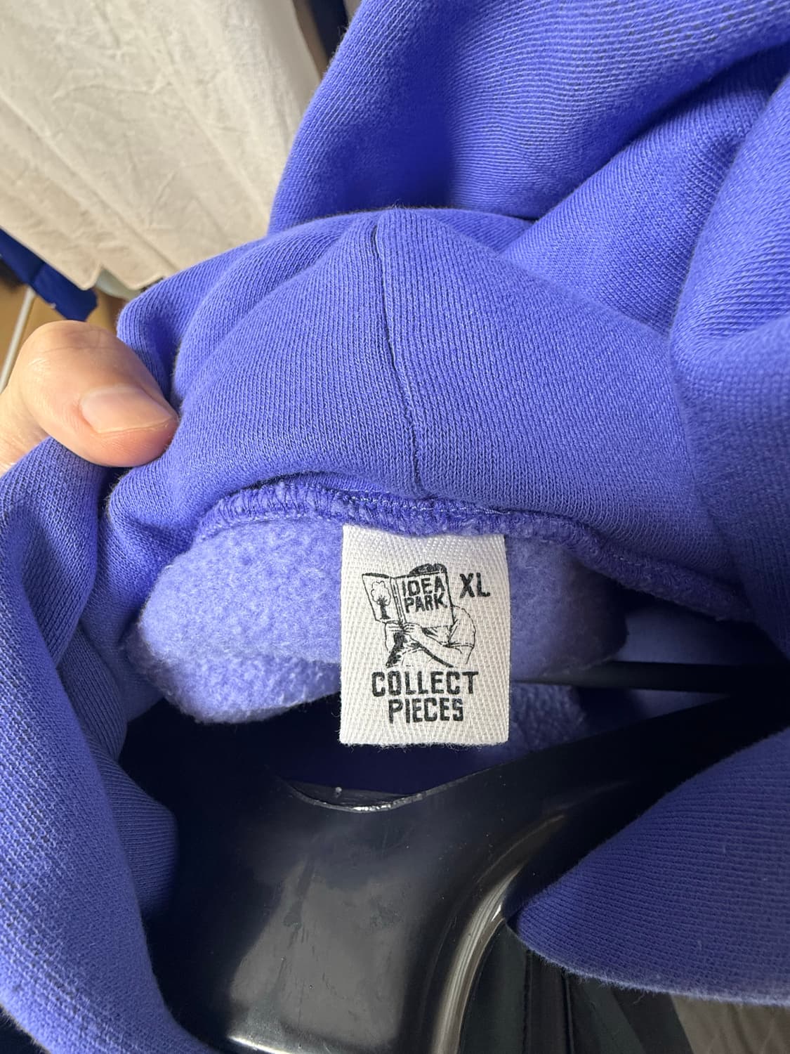 컬렉트피시스 킵 스위트 후드 퍼플 XL 상품이미지3