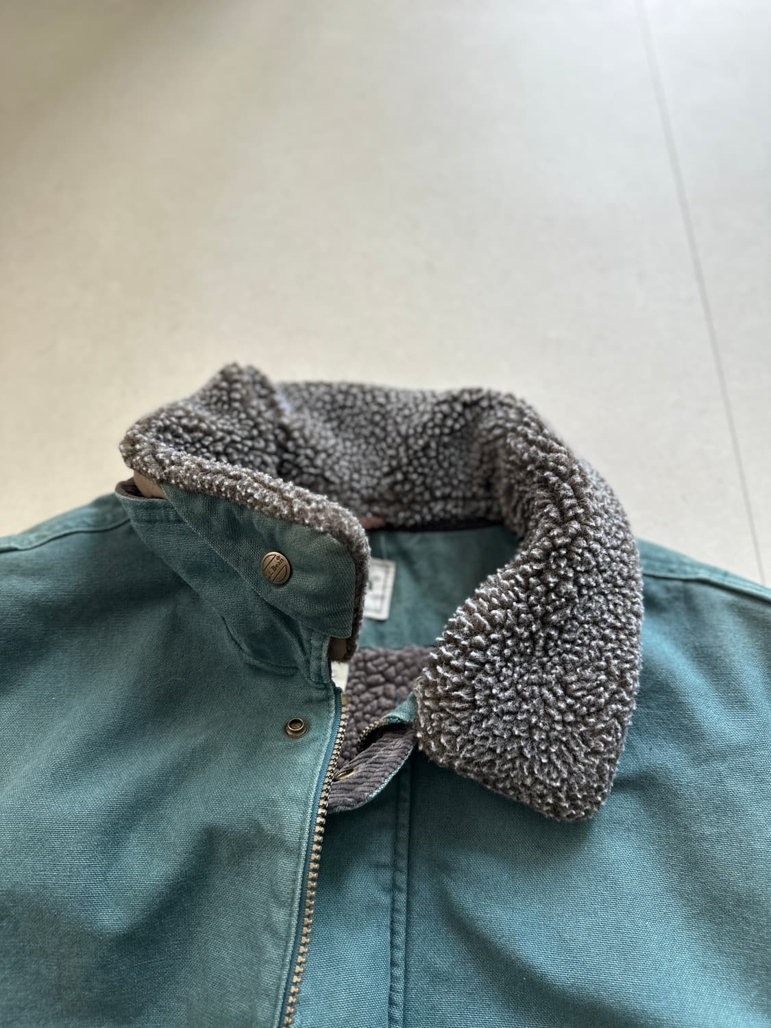 90s 엘엘빈 MADE IN USA 보아털  헌팅 초어 필드 자켓 상품이미지8