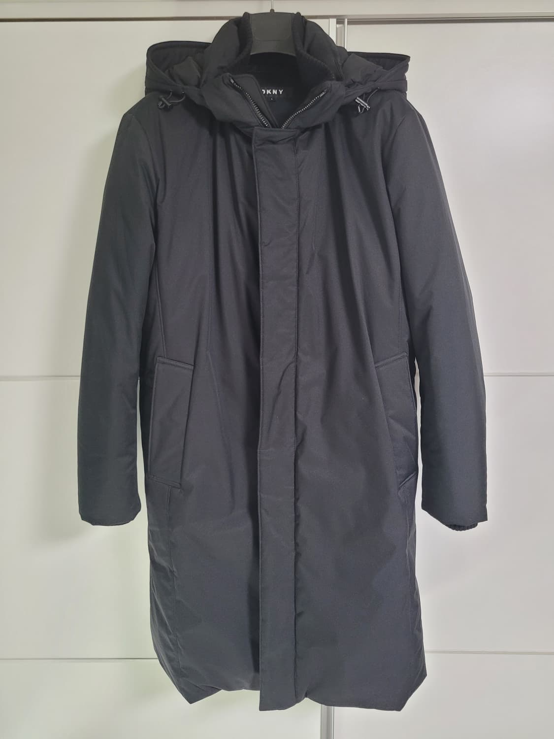 DKNY 구스다운 롱패딩코트 상품이미지1