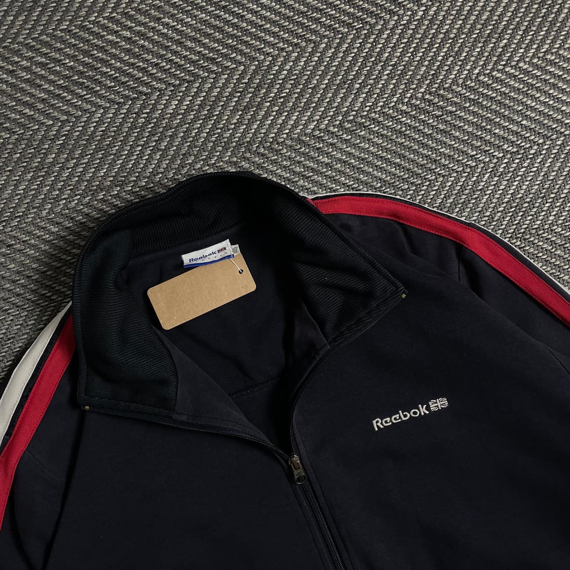 90s 리복 올드스쿨 사이드라인 트랙탑 스웻 져지o 5029 상품이미지4