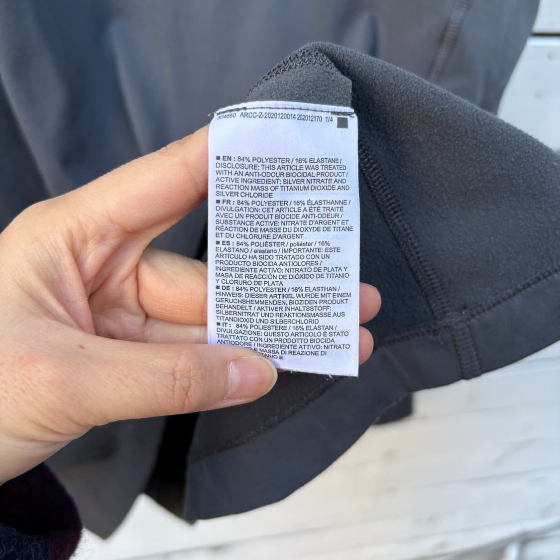 Arcteryx 아크테릭스 기모 반집업 풀오버 상품이미지6