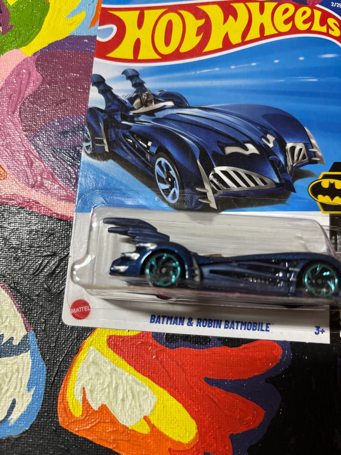 미개봉) 배트맨 로빈 배트모빌 다이캐스트 핫휠 인테리어 소품 상품이미지4