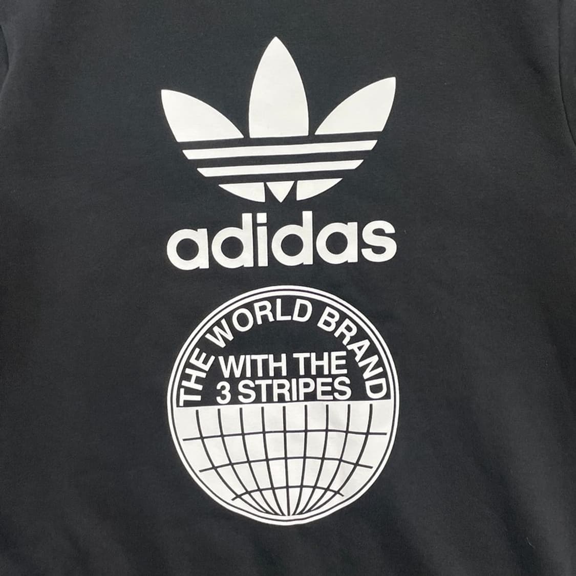ADIDAS 사이드 지퍼 기모 맨투맨 블랙 95 상품이미지3