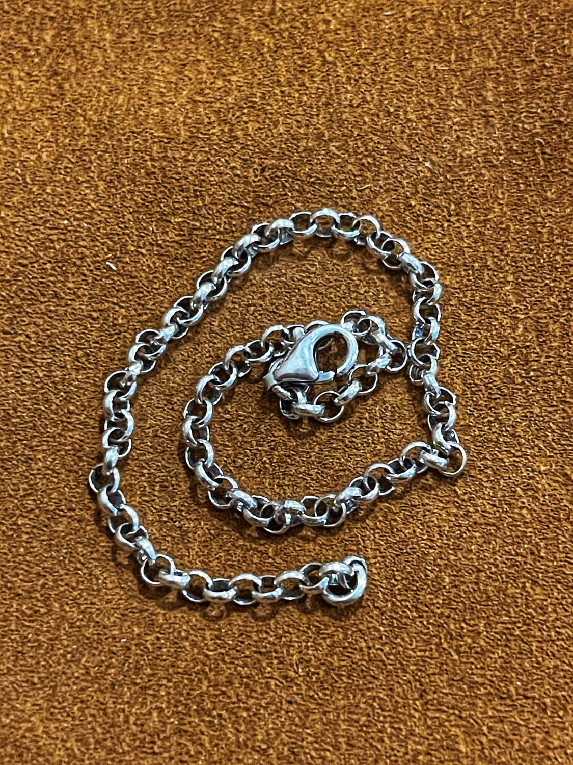 Solid Link Bracelet S925 3mm 남자팔찌 상품이미지4