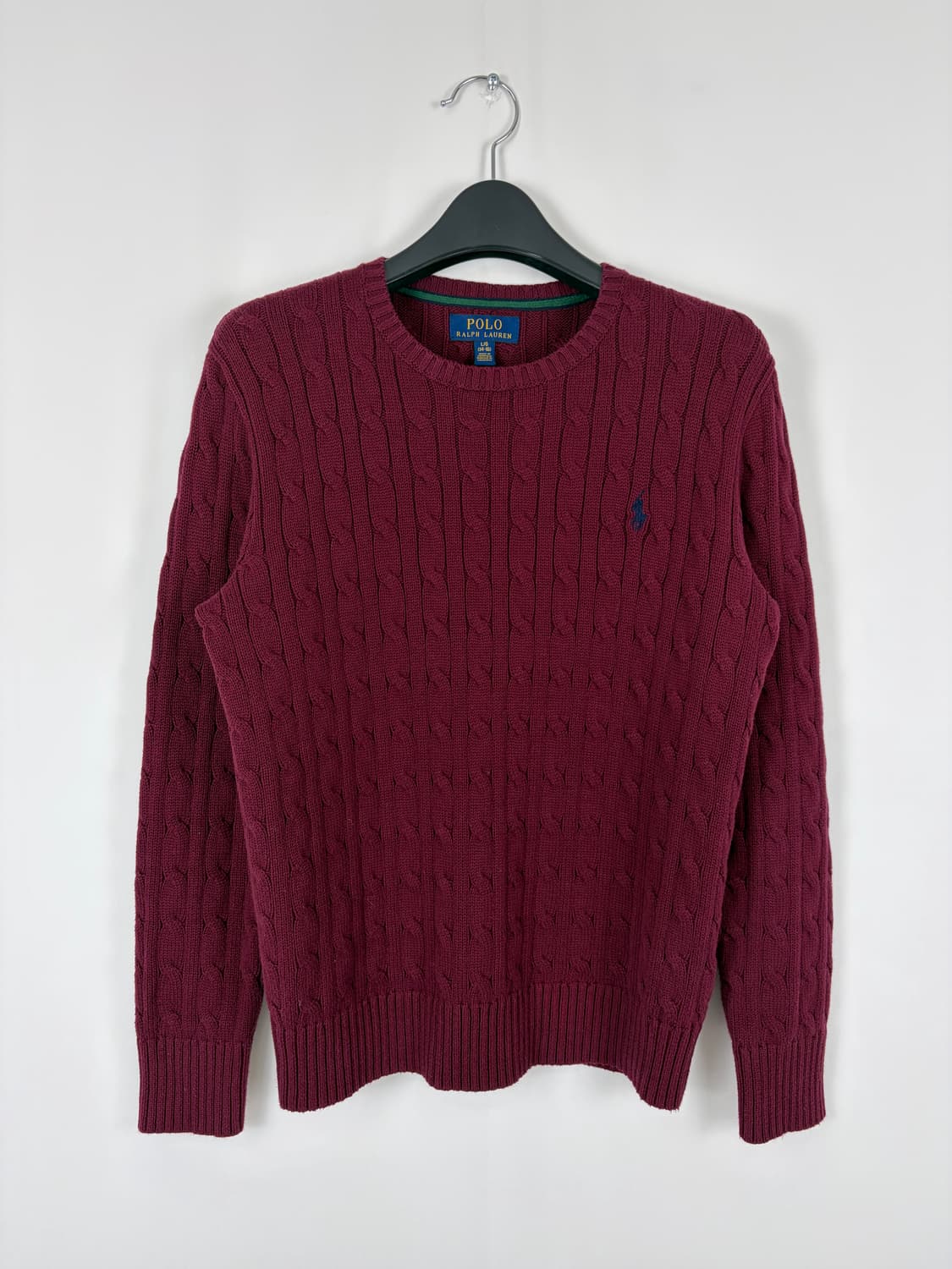 a201) 폴로랄프로렌 포니 케이블니트 상품이미지1