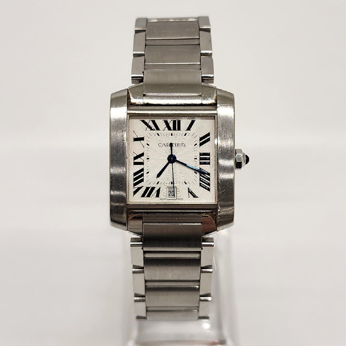 까르띠에 2302 탱크 프랑세즈 스틸 라지 상품이미지1