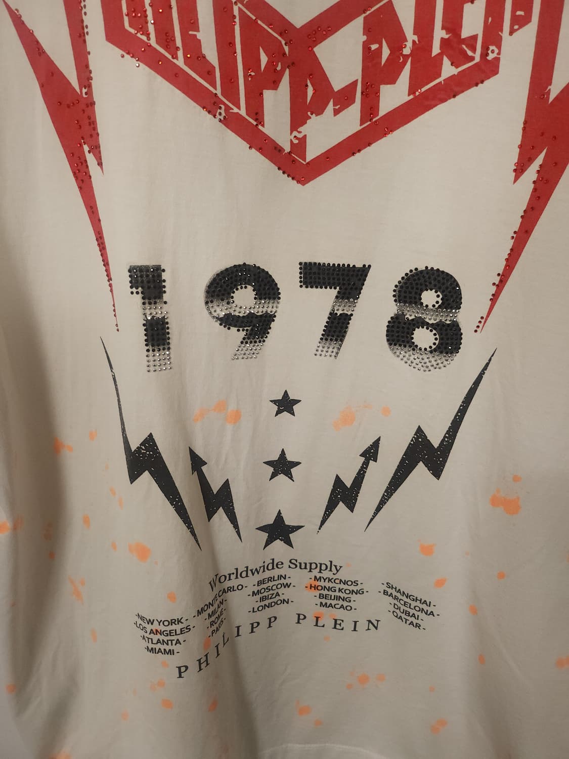 빈티지 필립플레인 스컬 반팔티셔츠 100 L 상품이미지10