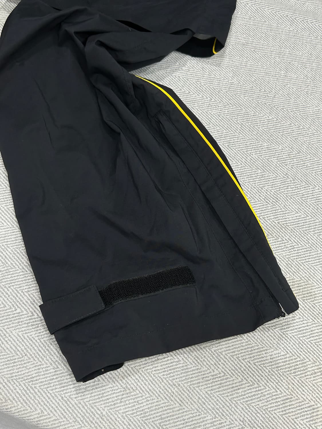 아디다스 레이어드 우븐 팬츠 블랙 남성 L 상품이미지7