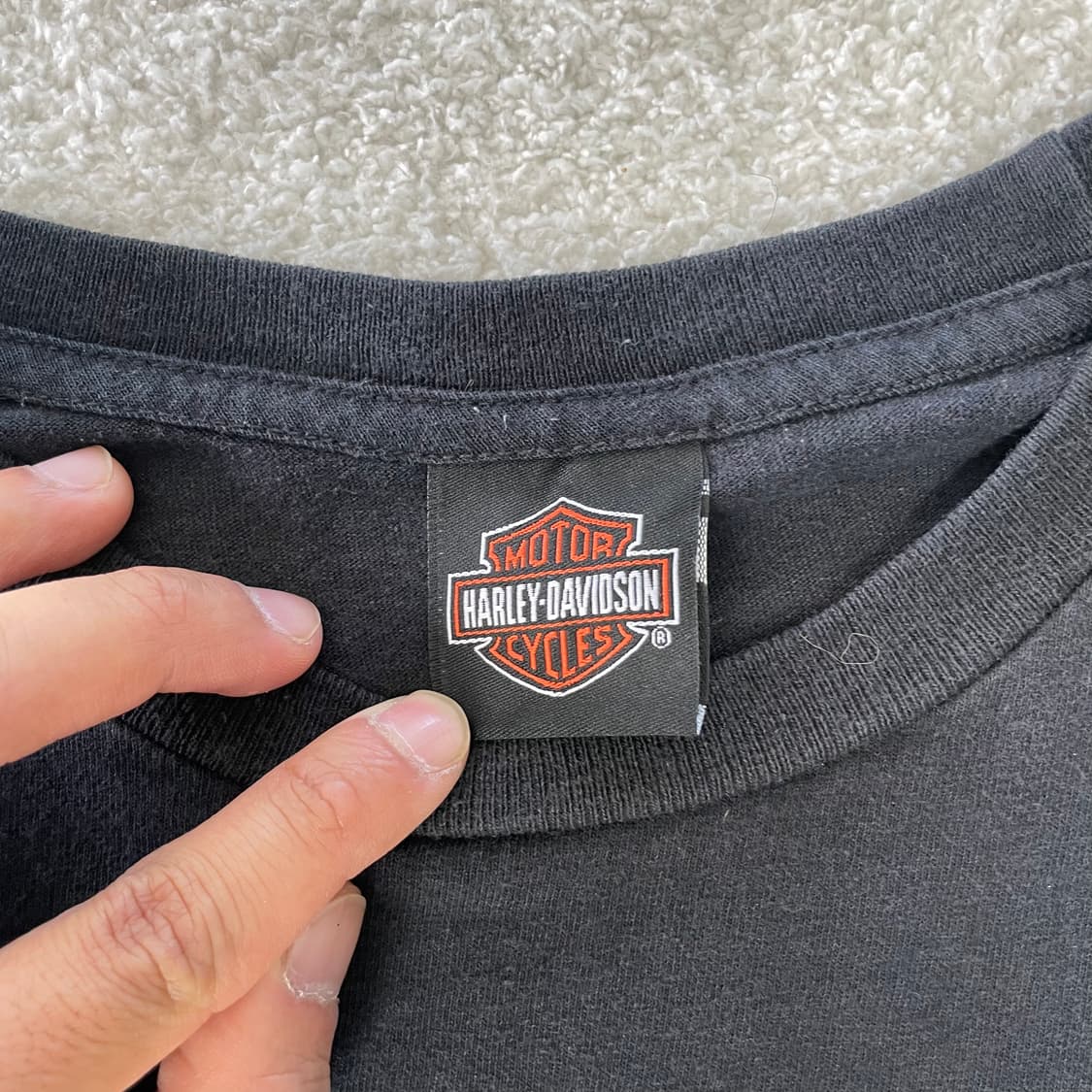 할리데이비슨 RIDE FREE Bootlegger 프린팅 반팔 티셔츠 상품이미지5