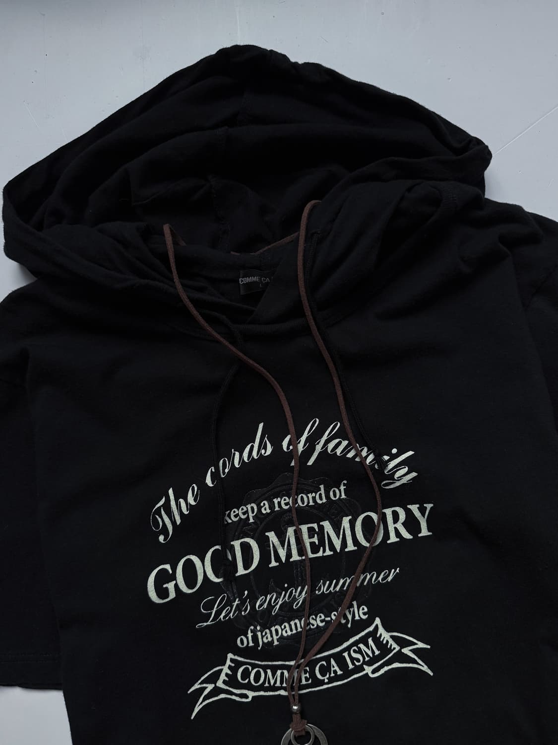 COMME CA ISM Hooded T-Shirt 0343 상품이미지2