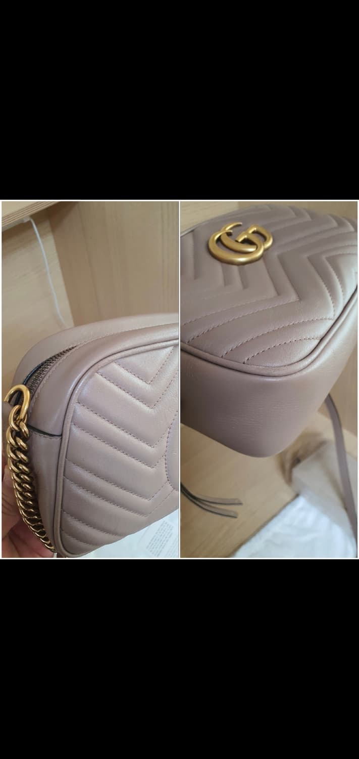 구찌 마몬트 마틀라세 스몰 크로스/크로스백 정품S급(감정O) 상품이미지9