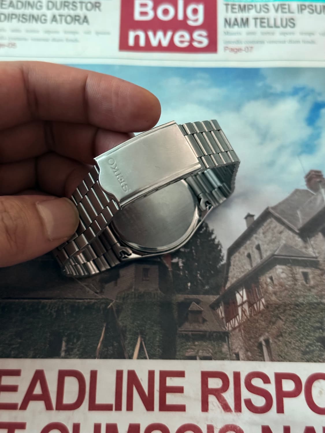 세이코 Seiko 쿼츠 SPRIT 아라빅 상품이미지3