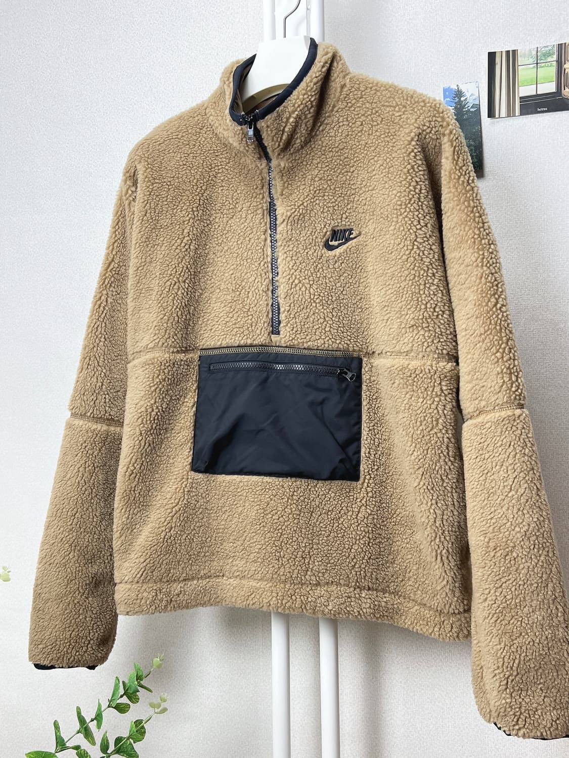 나이키 남성 아노락 쉐르파 플리스  상품이미지3