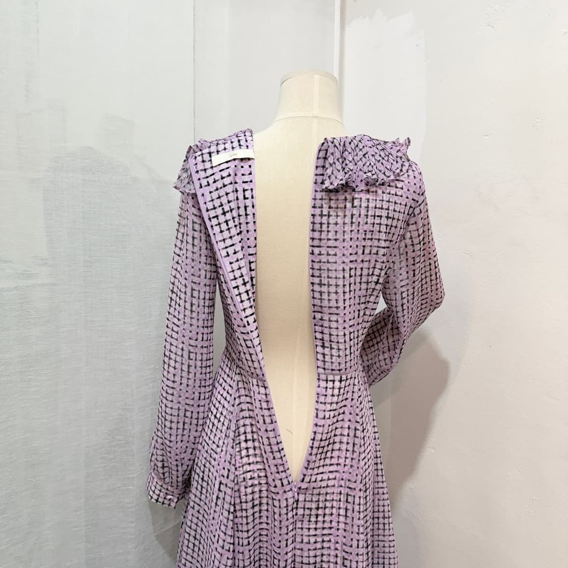 (S)오르 orr 패턴 롱원피스 보라원피스 하객원피스 2993 상품이미지5