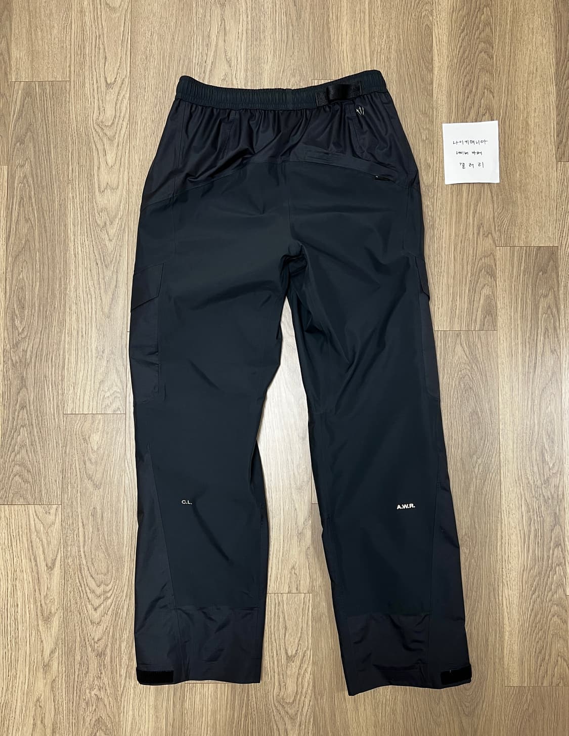 [M] 나이키 × 드레이크 녹타 8K 픽스 트랙 팬츠 블랙 상품이미지9