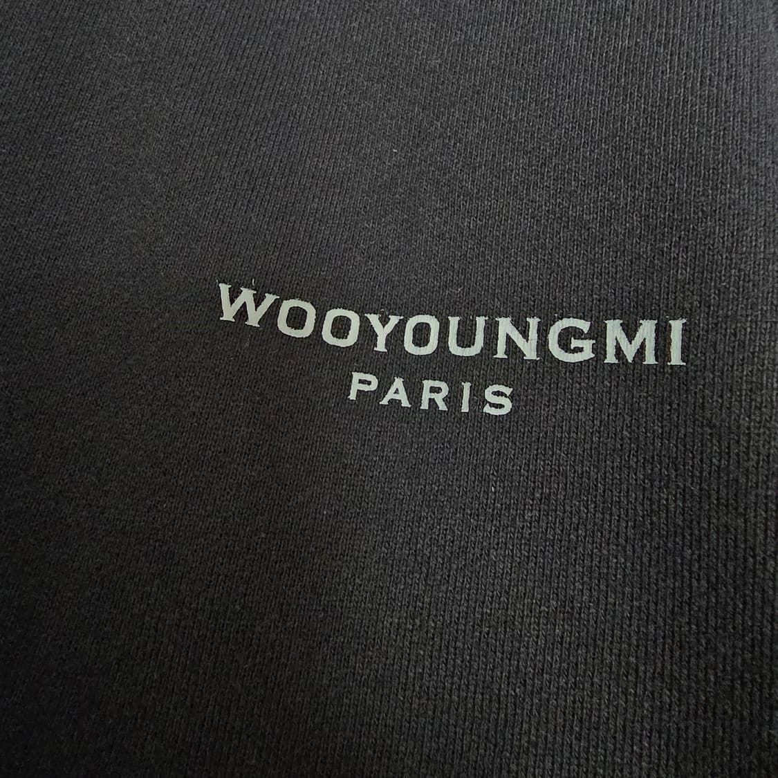 {클로젯}[48]우영미 플라워 백로고 프린팅 후드티 상품이미지4