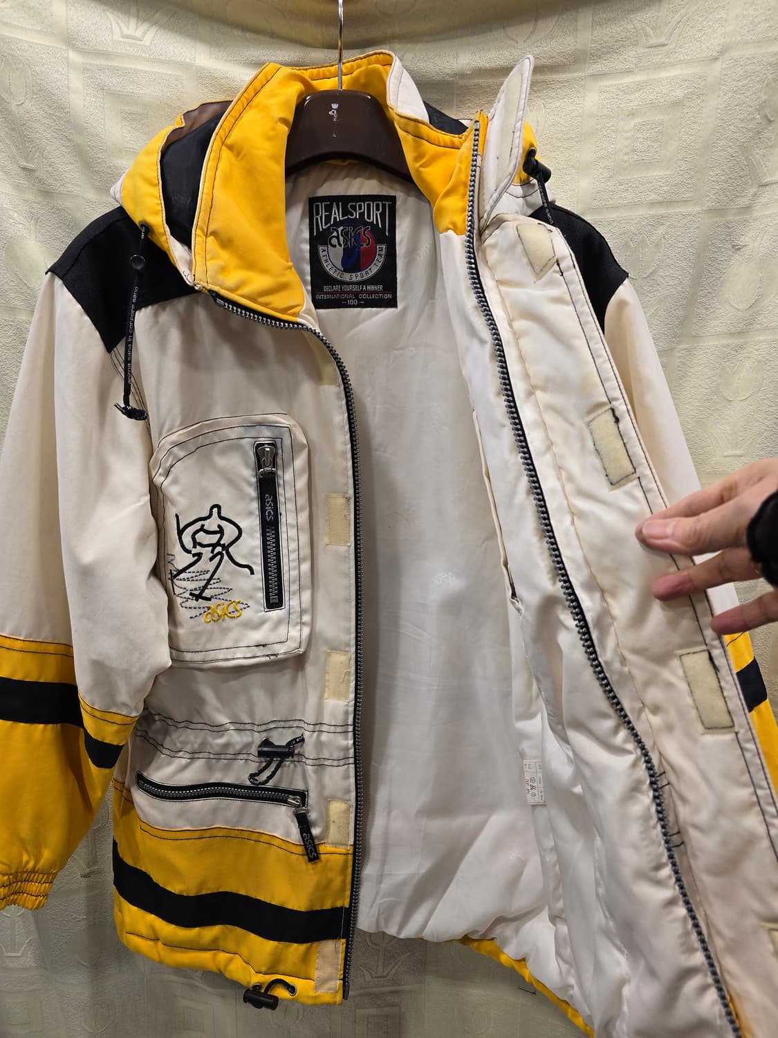 아식스 올드스쿨 리얼스포츠 아식스 스키팀 자켓 100 상품이미지6