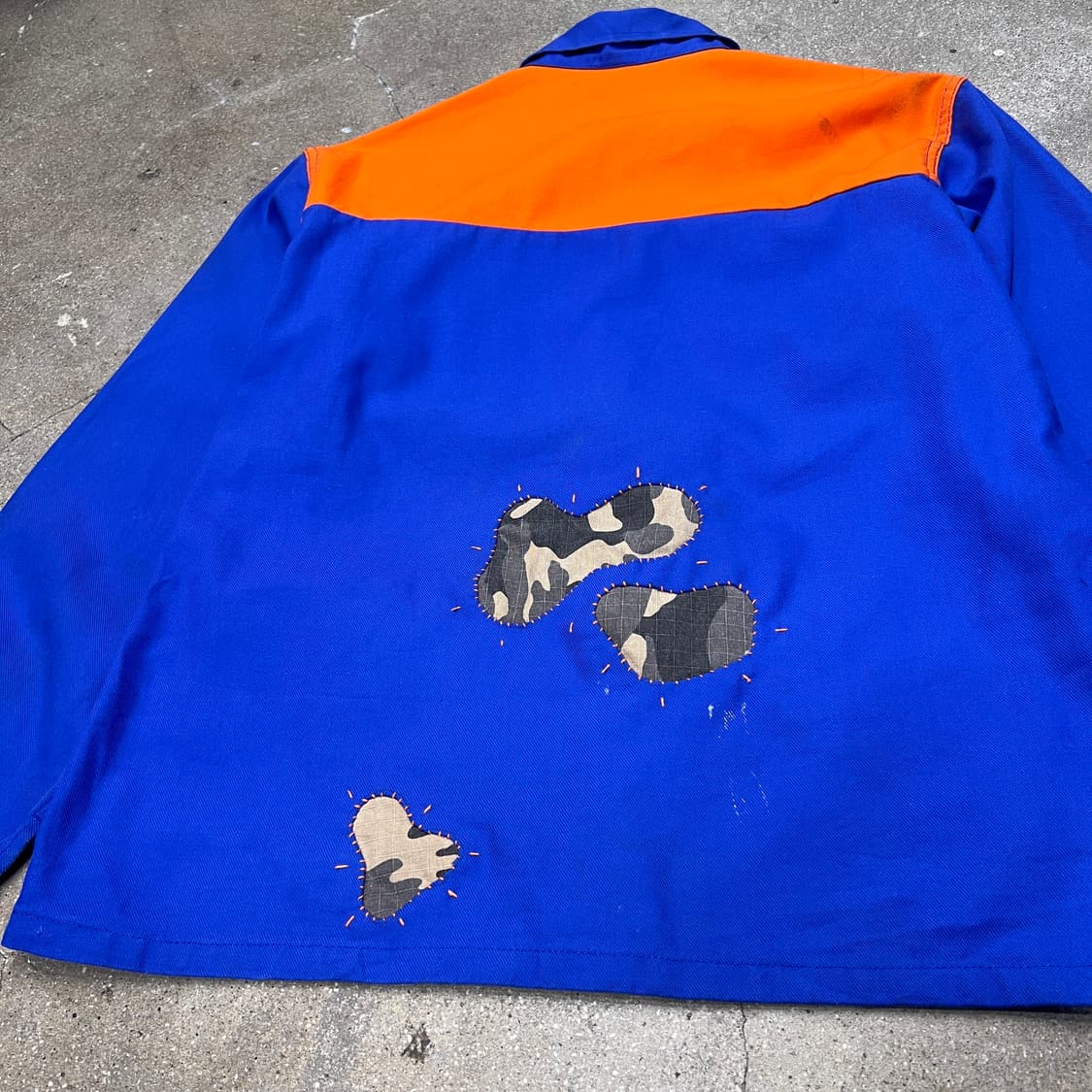 프렌치 블루 워크 자켓 (Handmade) 상품이미지6