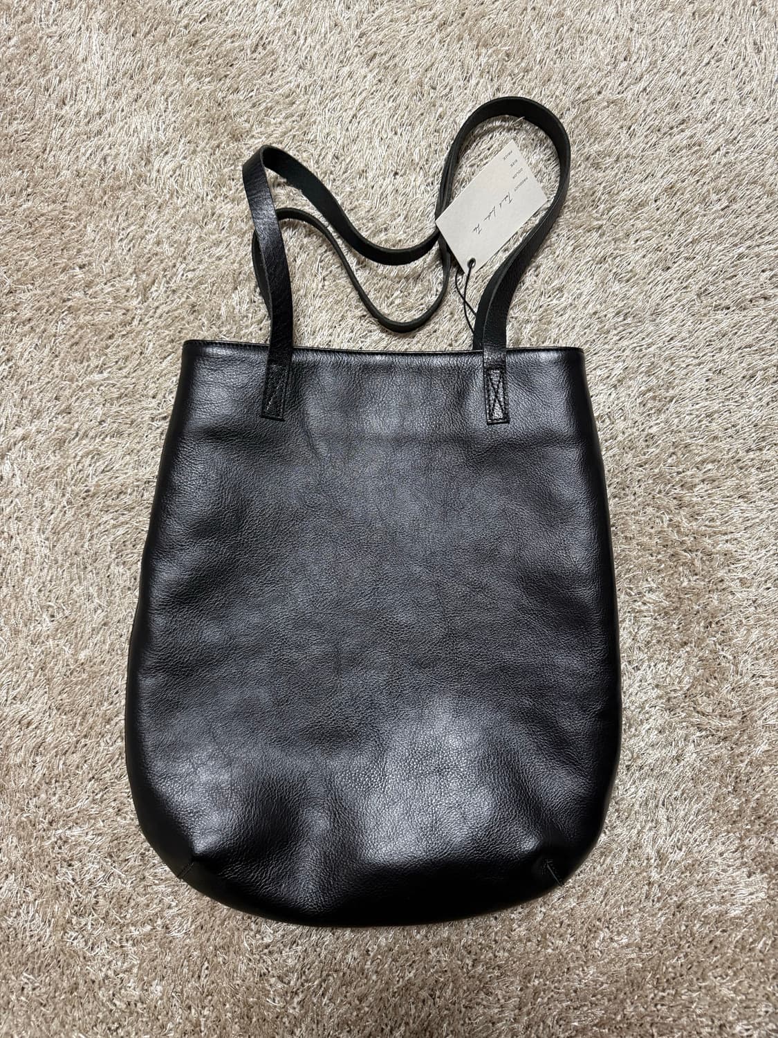 [OS] textured leather tote bag 상품이미지3