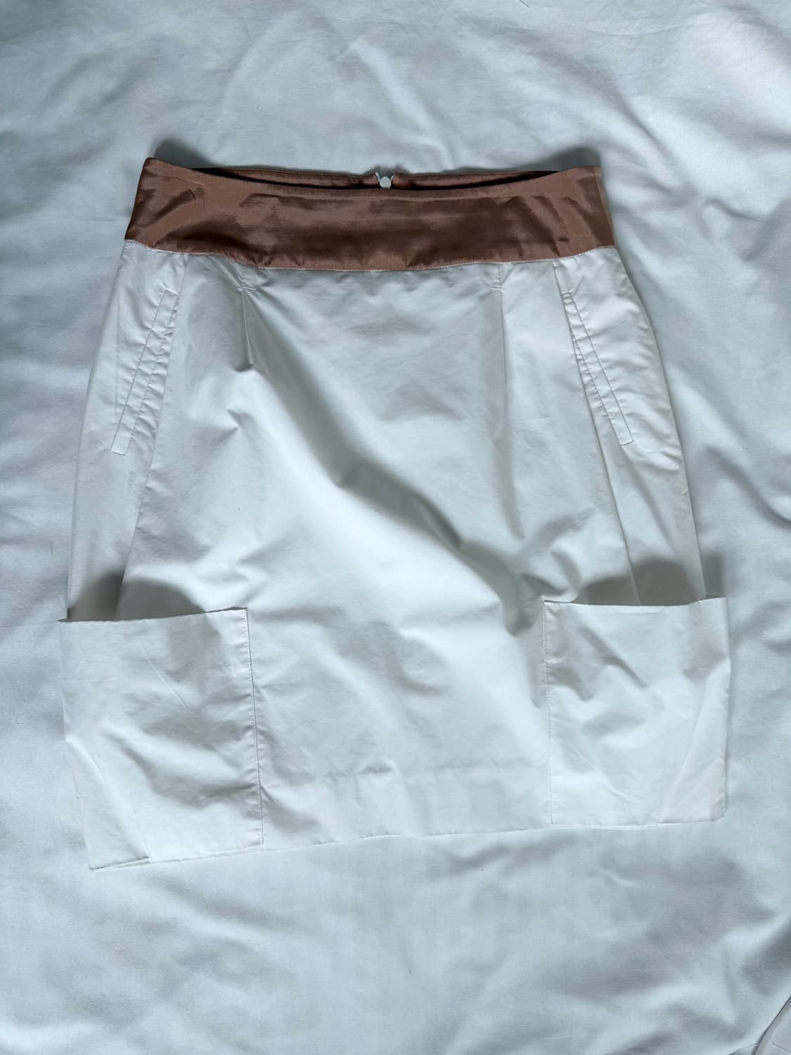 KUHO minimal cotten pocket skirt 상품이미지1