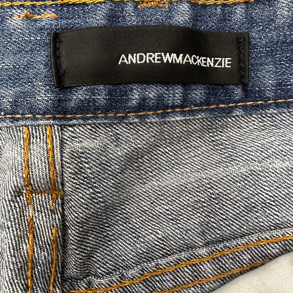 앤드류맥켄지 워싱 데님 청바지 2 사이즈 상품이미지4
