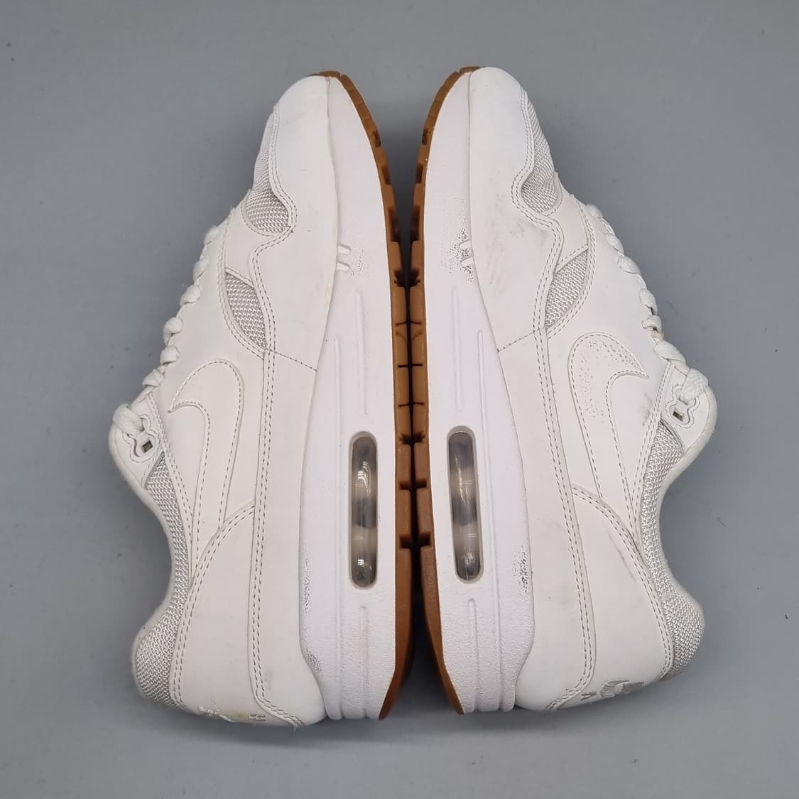 나이키 에어맥스1 올화이트 스니커즈255 상품이미지5