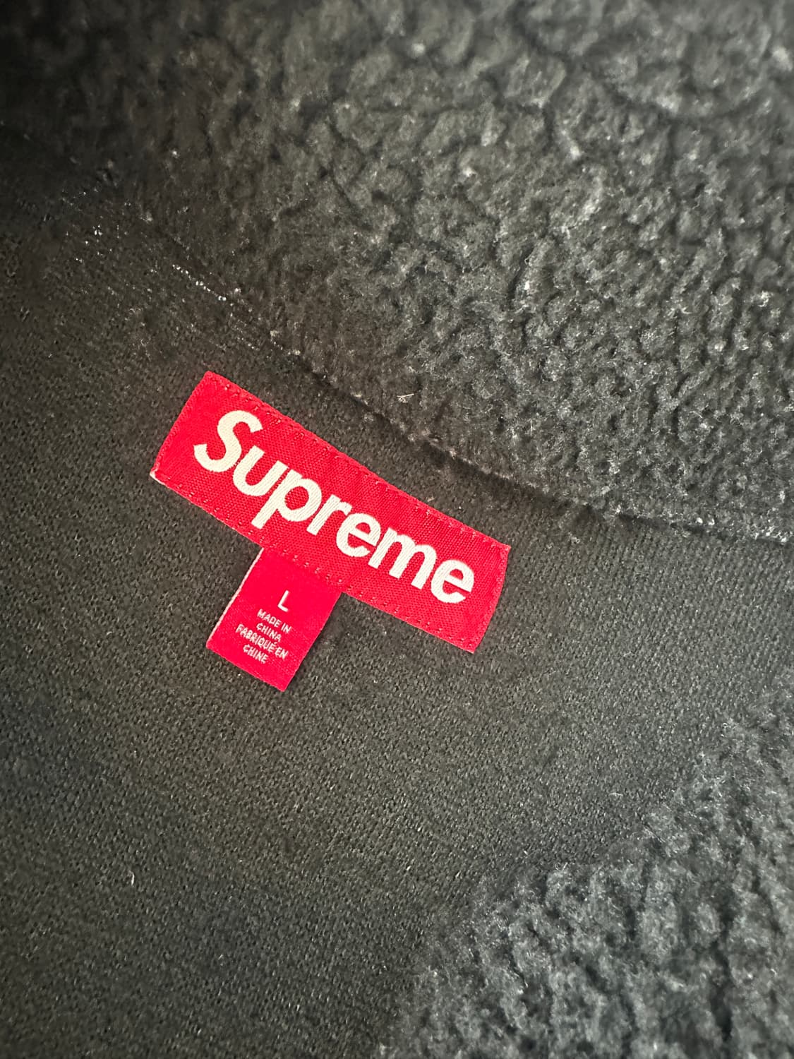 슈프림 하프 플리스  상품이미지2