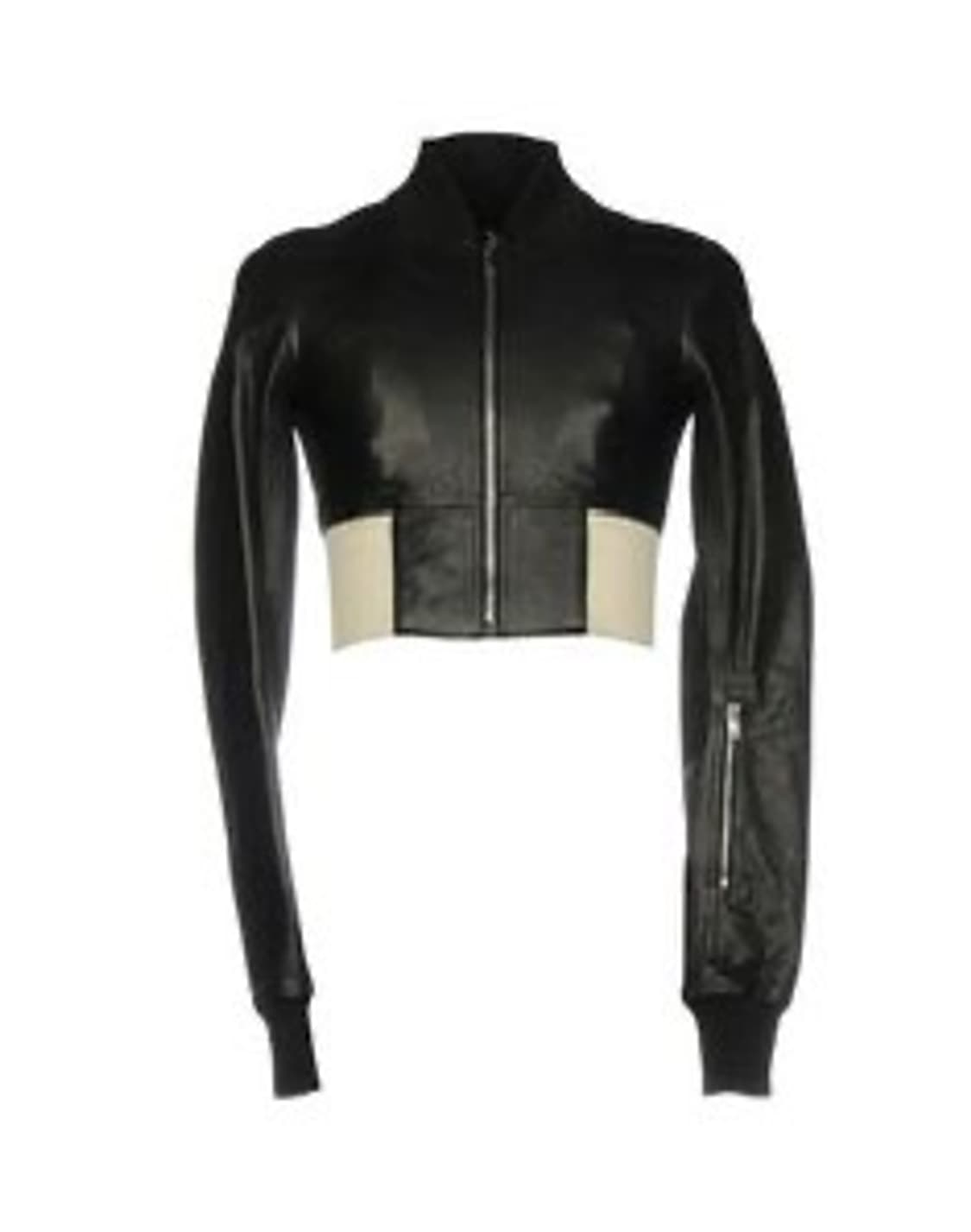 릭오웬스 크롭 레더 봄버 자켓 상품이미지1